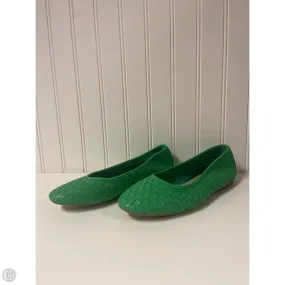 Steady Pace Dry Feet Shoes Flats By Cmc In Green, Size: 6