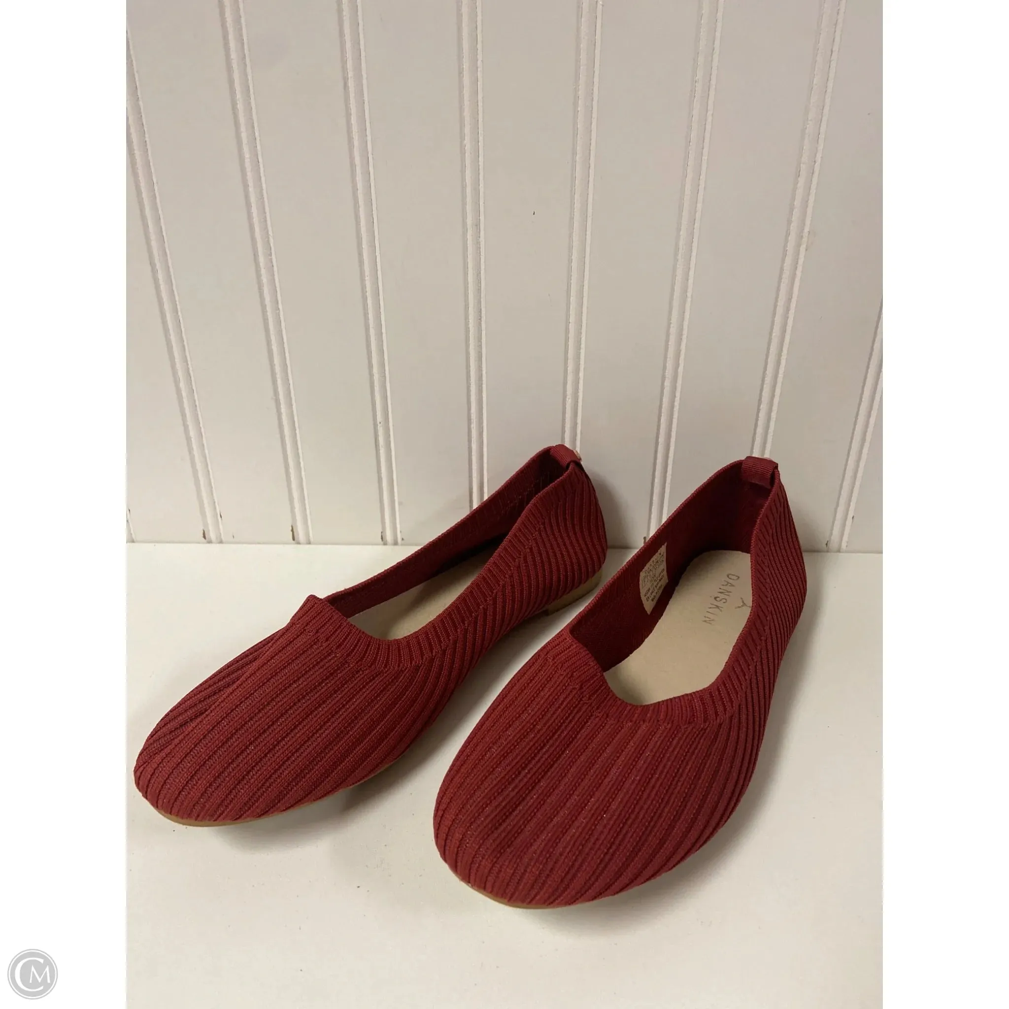 Shoes Flats By Danskin In Red, Size: 7 Flexible Support Daily Use