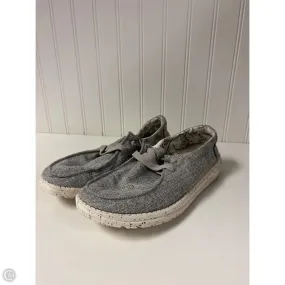 Shoes Flats By Hey Dude In Grey, Size: 9 Comfort toe
