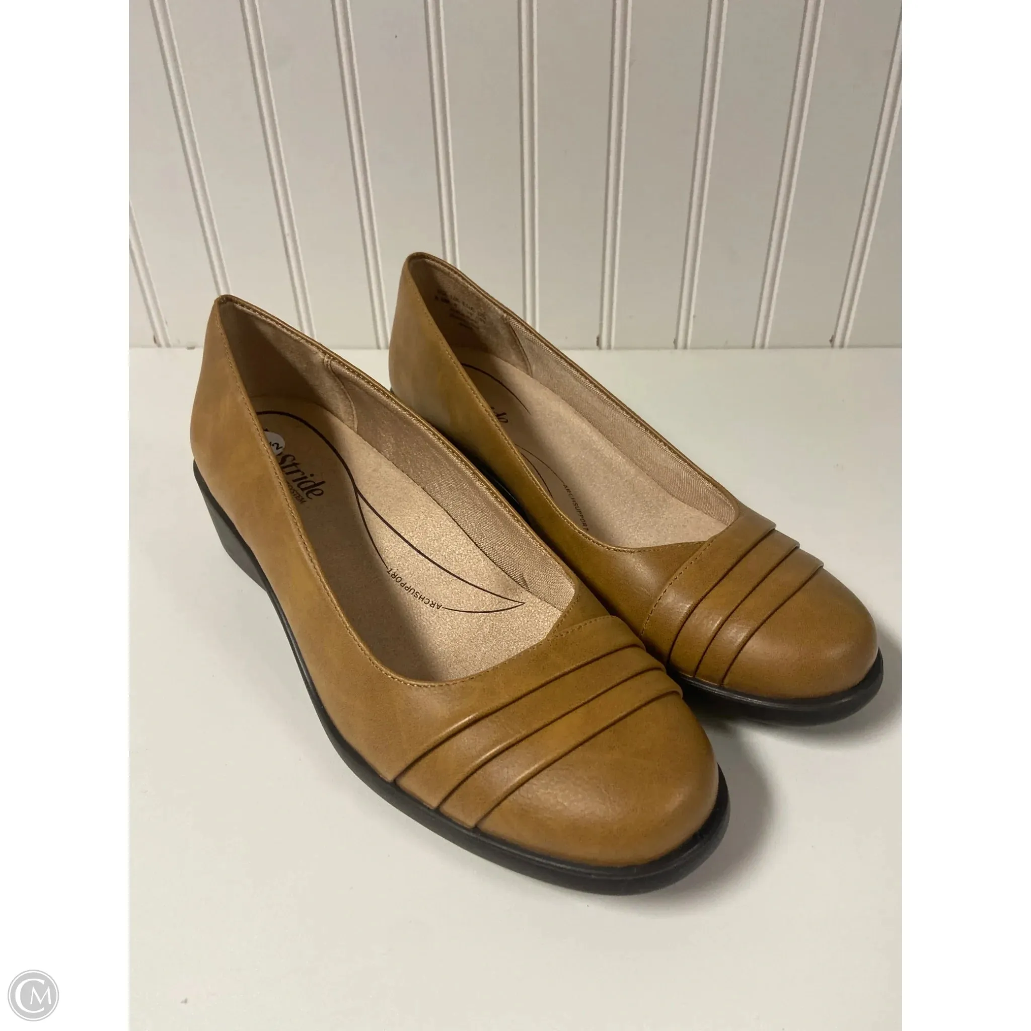 Shoes Flats By Life Stride In Brown, Size: 8.5 No Fuss Drive Ease