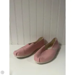 Shoes Flats By Toms In Pink, Size: 7 Fit Mode Lunch Walk