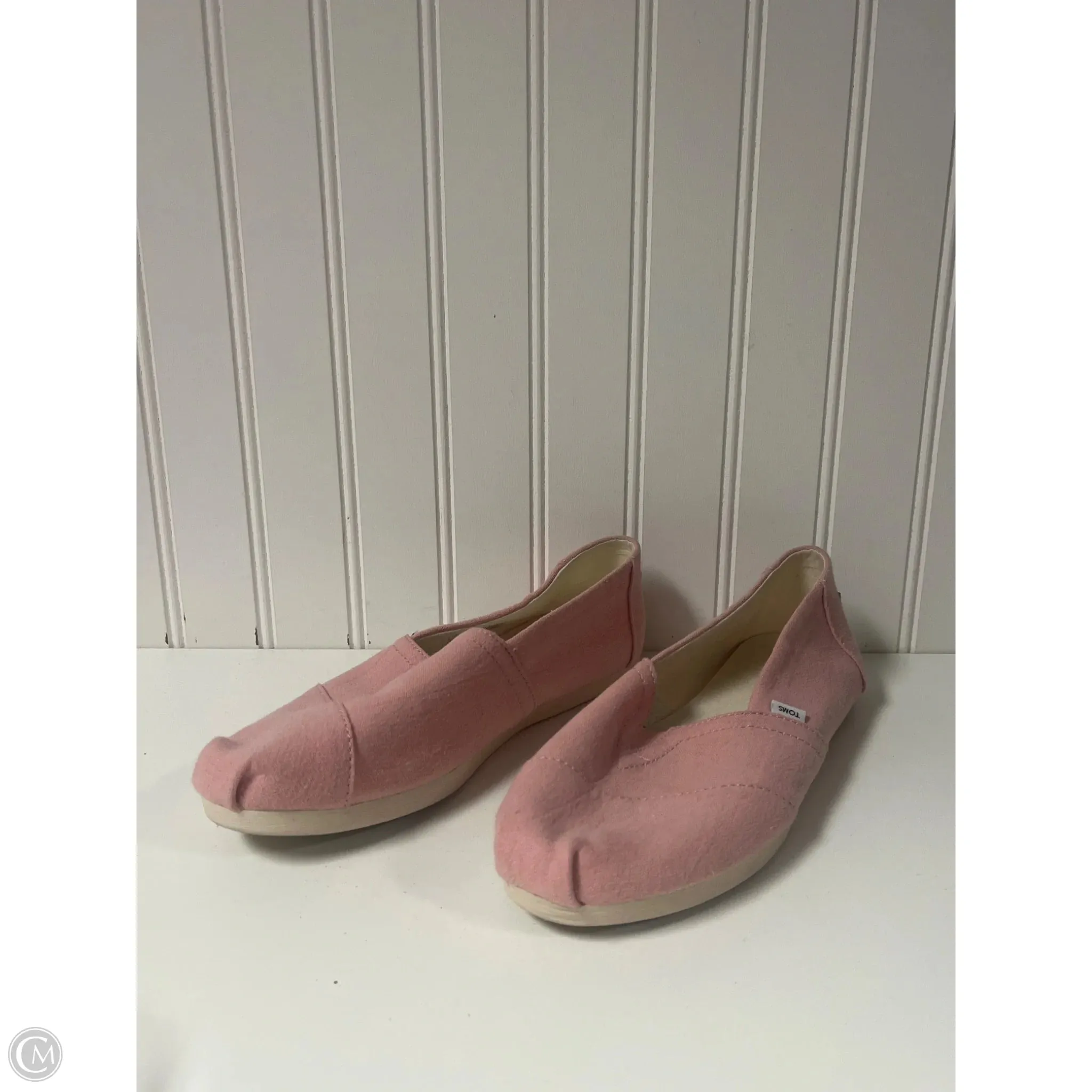 Shoes Flats By Toms In Pink, Size: 7 Fit Mode Lunch Walk