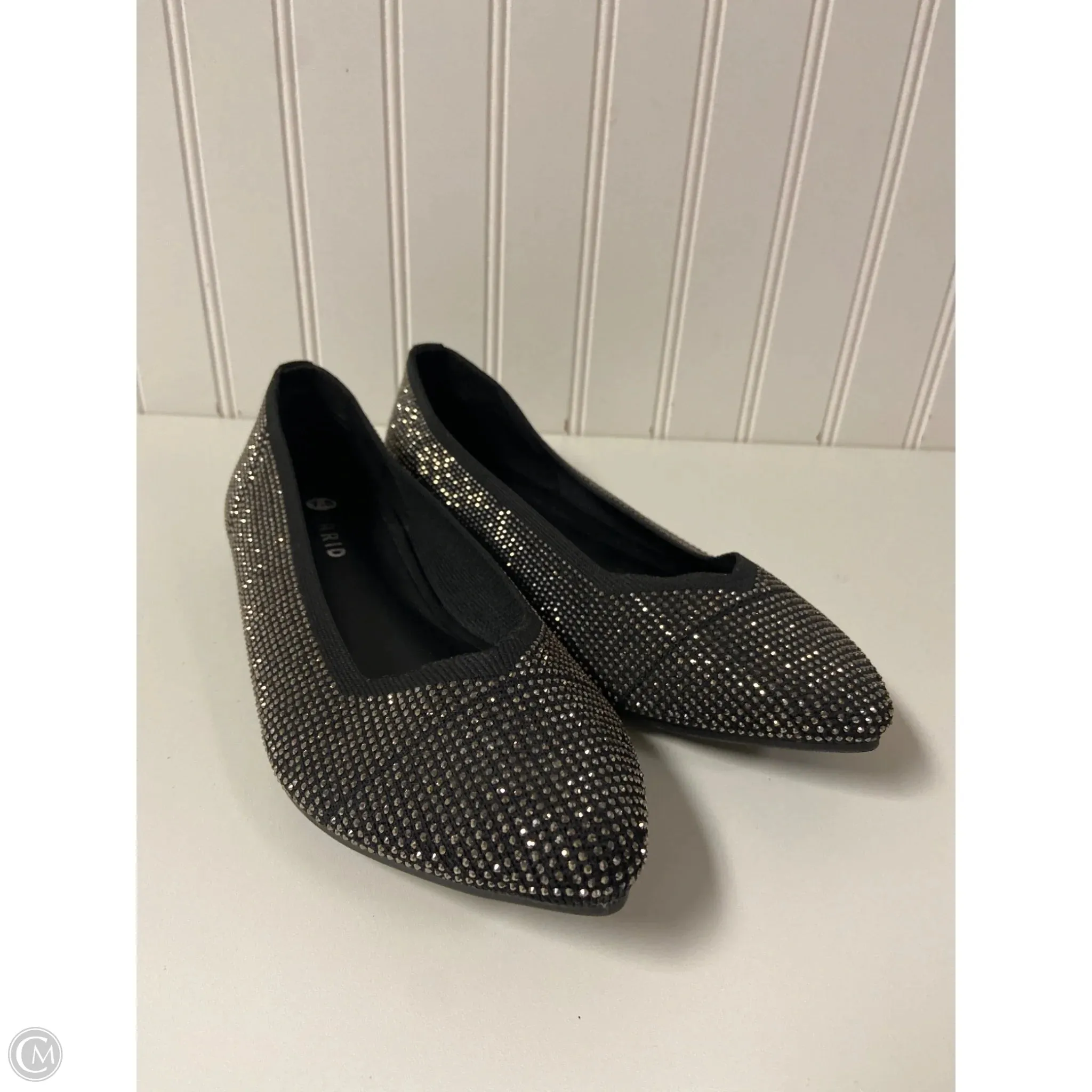 Non Marking Sole Round Edge Shoes Flats By Torrid In Black, Size: 7.5