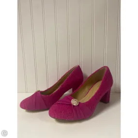 Shoes Heels Block By Talbots In Pink & Purple, Size: 7 Weekend Vibes