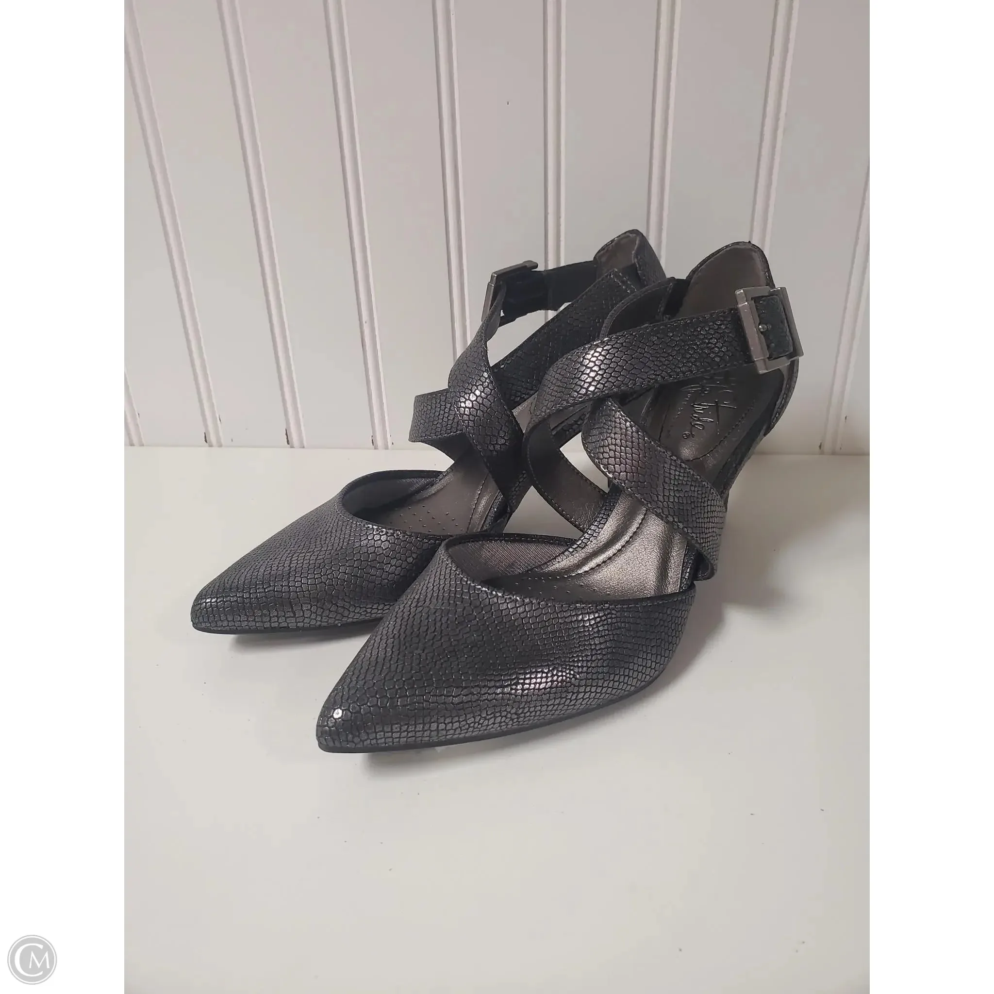 Shoes Heels Stiletto By Life Stride In Snakeskin Print, Size: 6 Long Haul