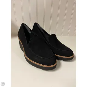 Shoes Heels Wedge By Vionic In Black, Size: 8 Drill Walk