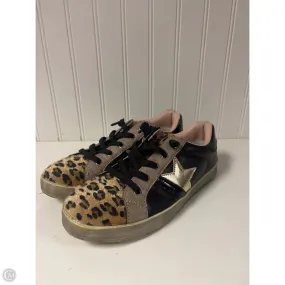Cold Proof Shoes Sneakers By Miss Sixty In Black & Gold, Size: 6.5