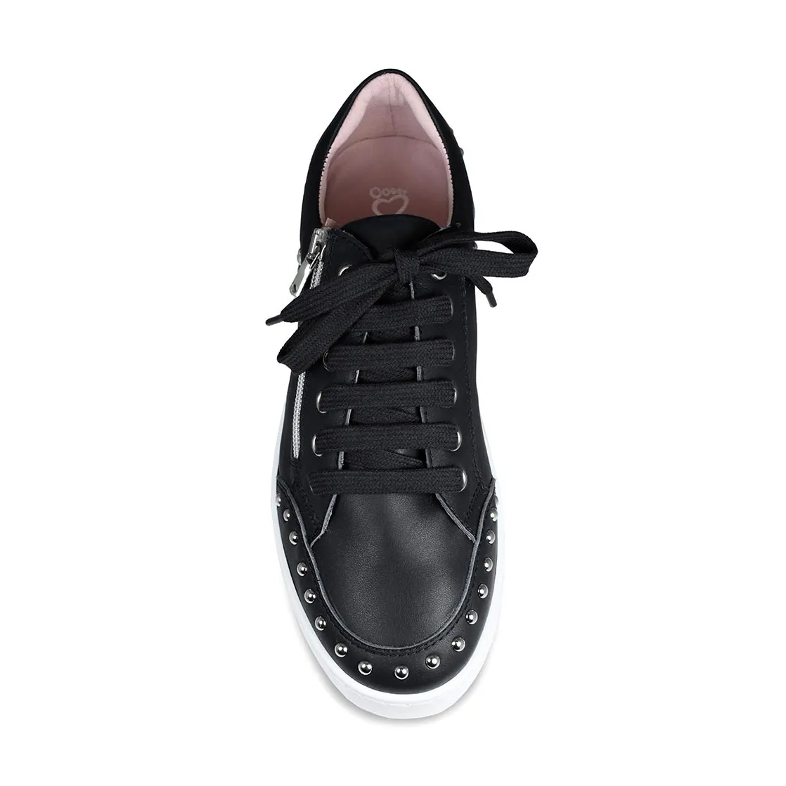 Haven: Black Leather Lifestyle Pick Farm Step