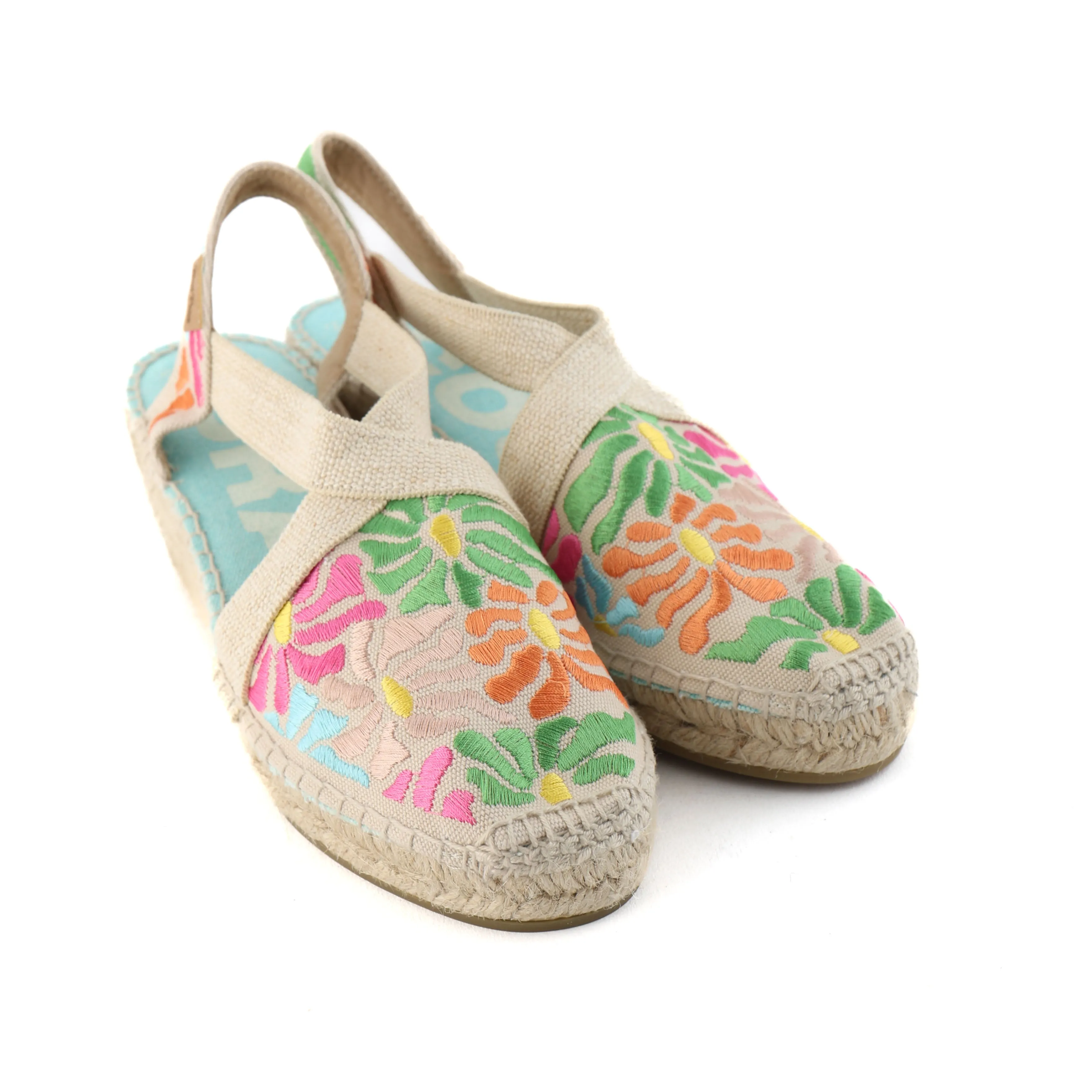 MONTJOI Flower Mosaic Chic Sandals for Every Day