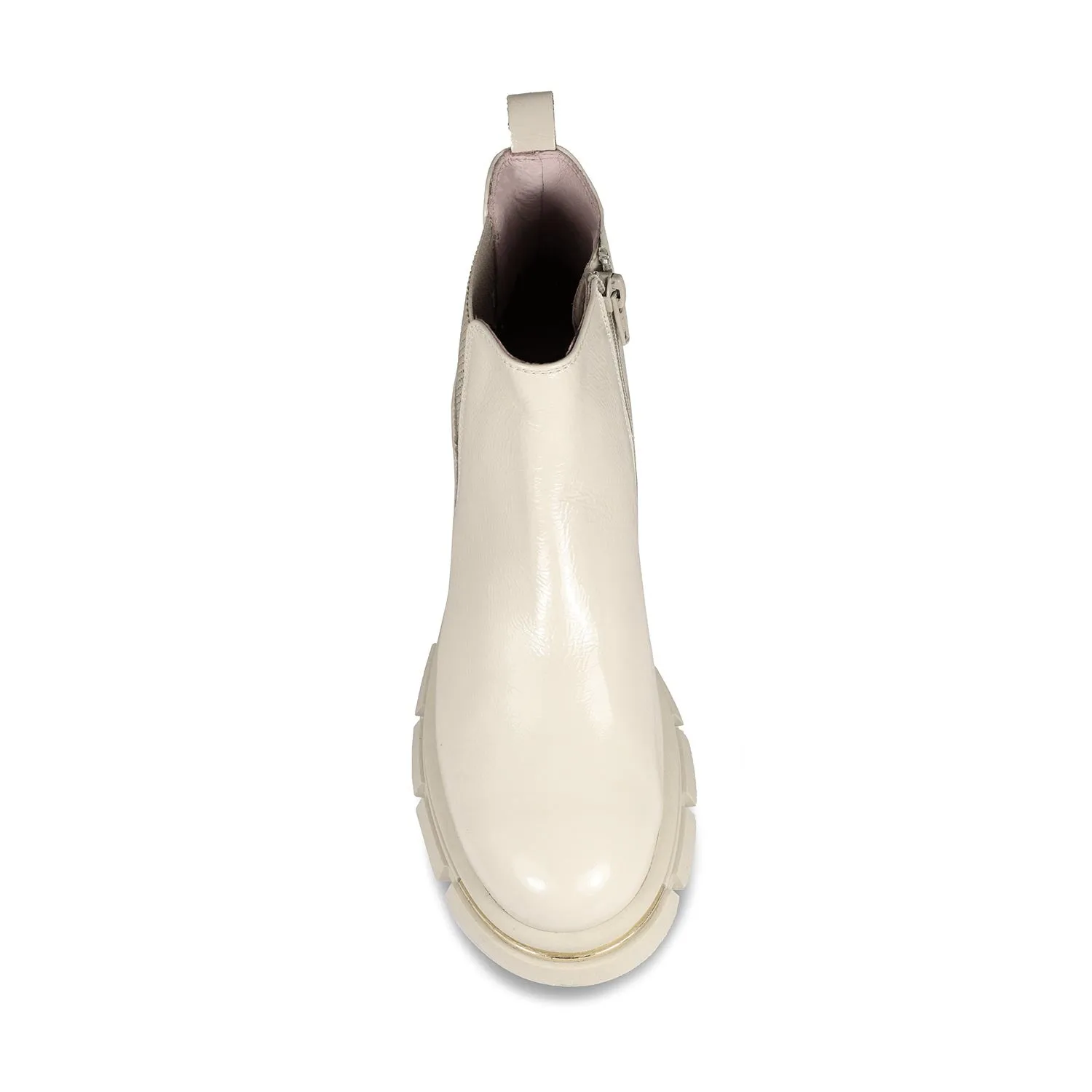 Storm Hike Calm Jog Runway: Cream Patent Leather