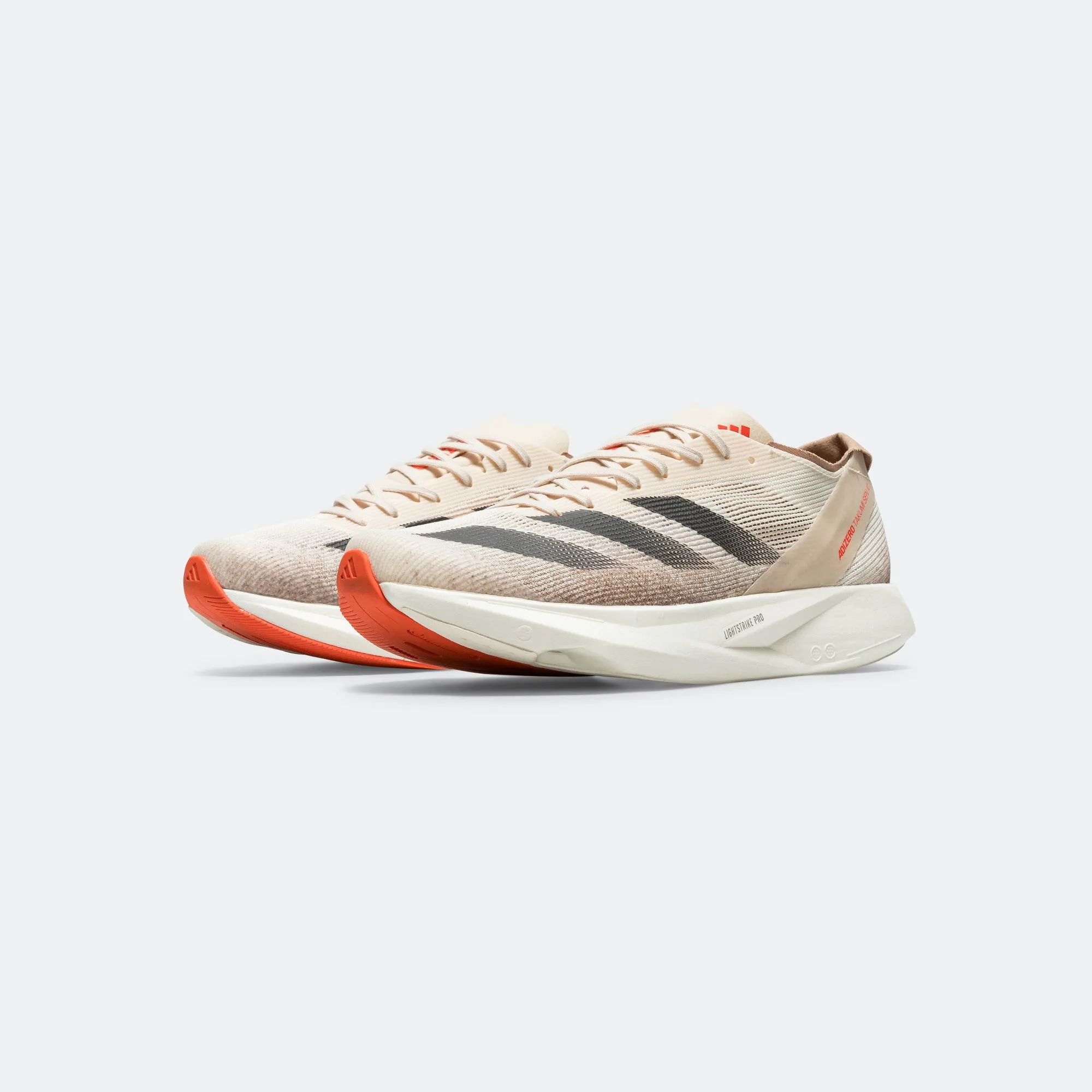 Mens Adizero Takumi Sen 10 - Beige/Grey Strata-Halo Ivory Floral Pop