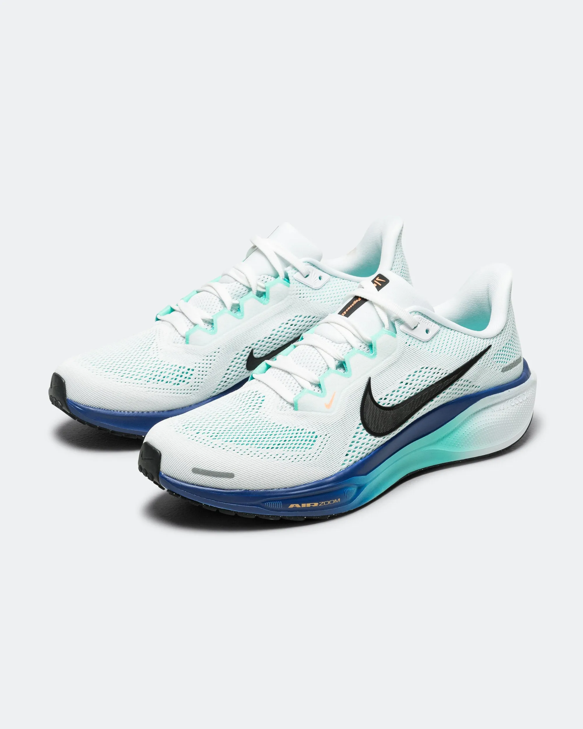 Style Neutral Mens Air Zoom Pegasus 41 - White/Black-Hyper Turquoise-Concord