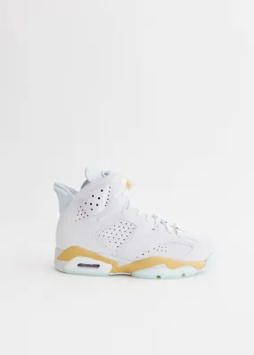 Women's Air Jordan 6 Retro 'Pearl' Sneakers Soft Grip Subway Go