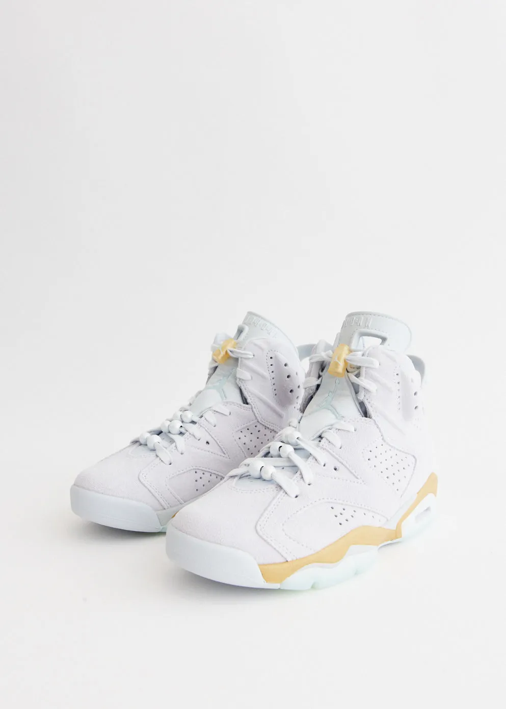 Lace   Up Style Women's Air Jordan 6 Retro 'Pearl' Sneakers