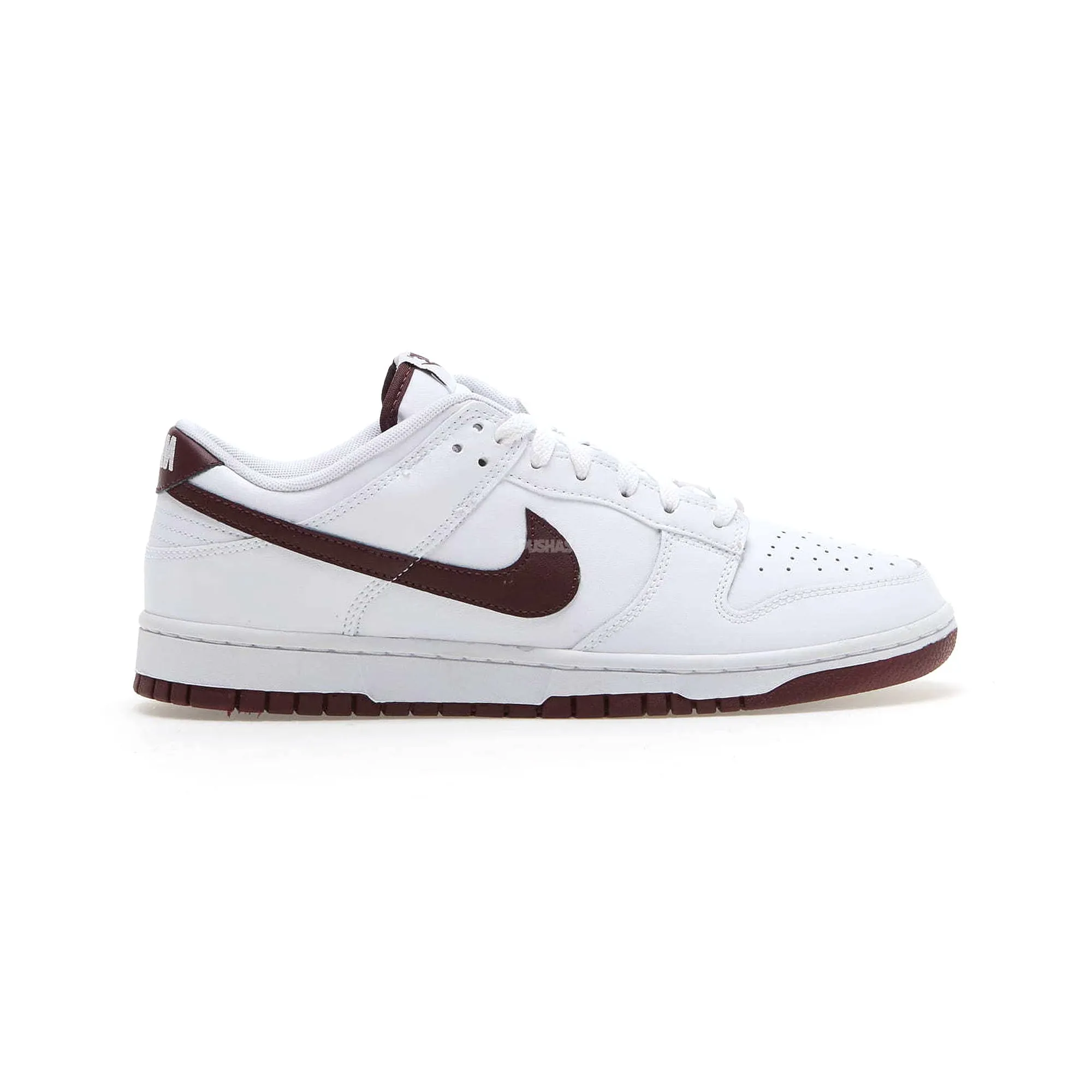 Nike Dunk Low Retro 'White Night Maroon' (2023) Snug Heel Lock Fit