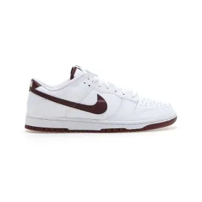 Nike Dunk Low Retro 'White Night Maroon' (2023) Snug Heel Lock Fit