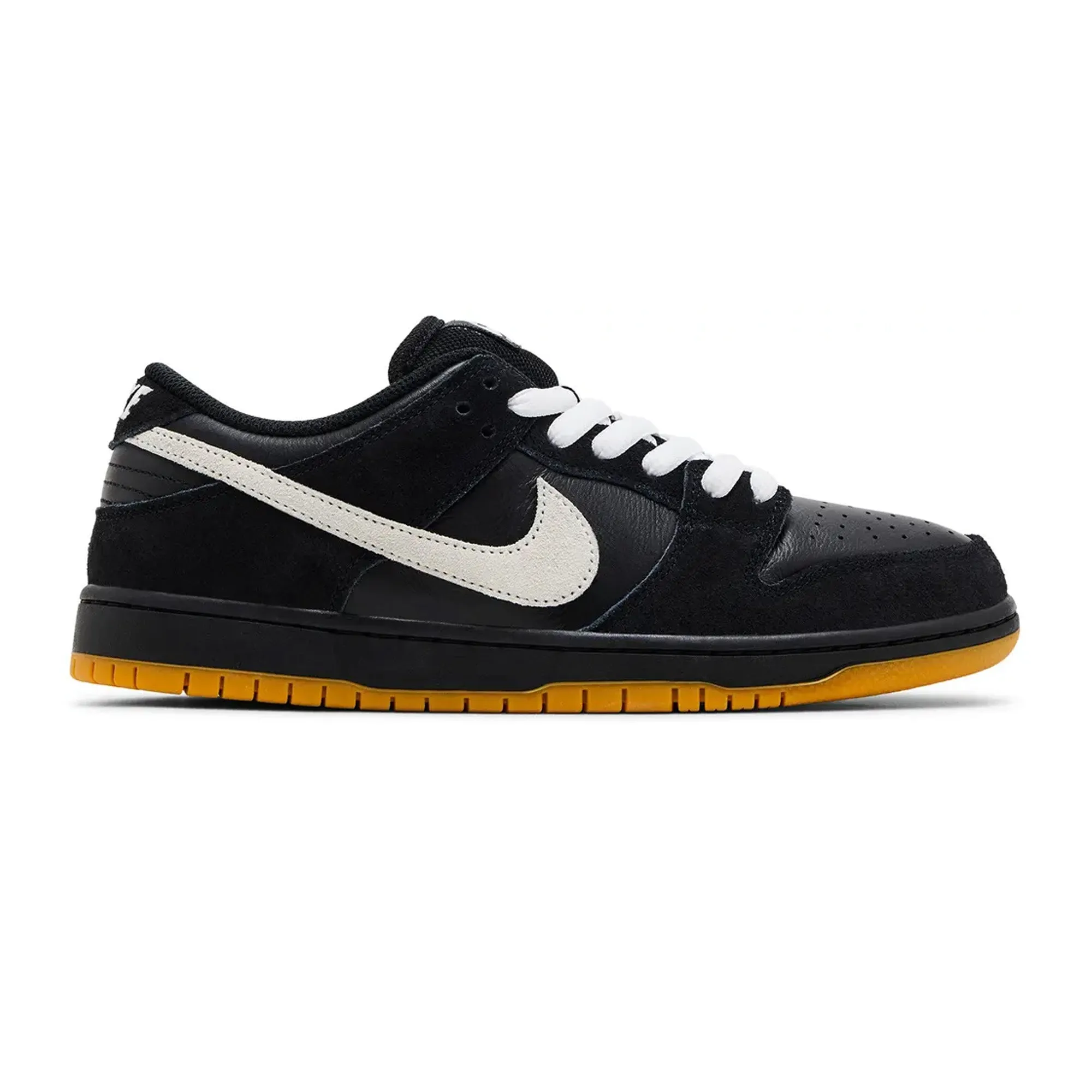 Vented Heel Panel Nike Dunk Low Pro SB 'Black White Gum' (2025)