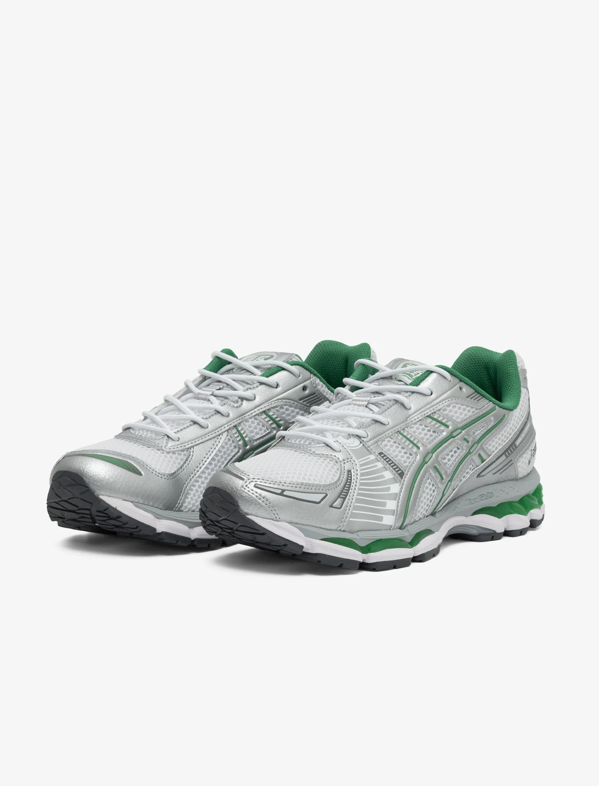 Gel-Kayano 12.1 (White/Pure Silver) Fit Mode Cliff Hike