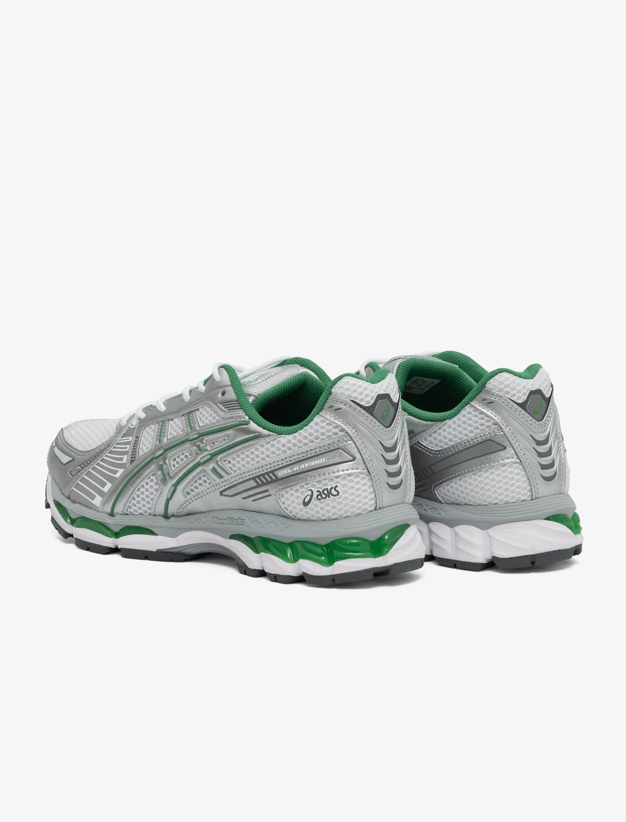 Planet Run Gel-Kayano 12.1 (White/Pure Silver)