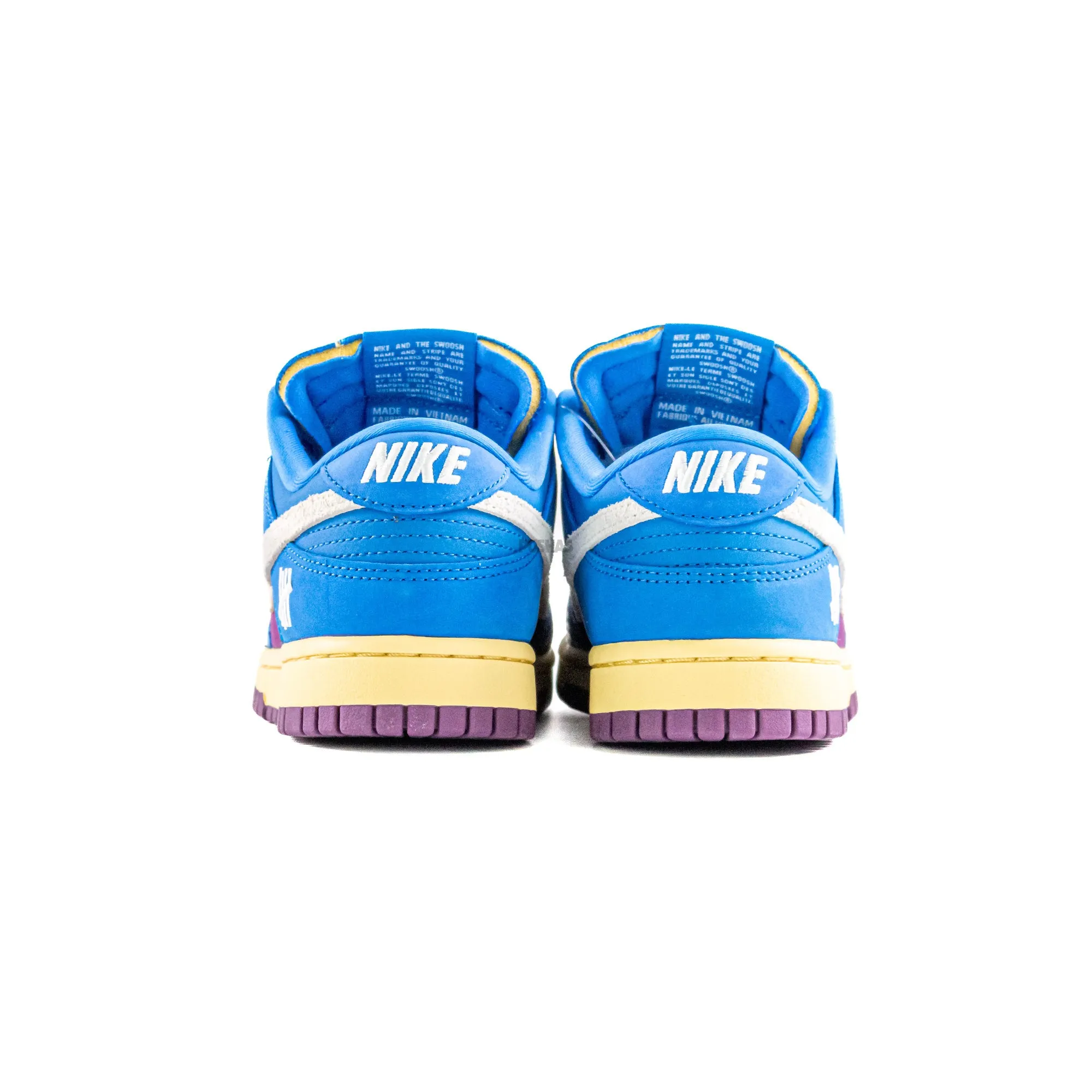 Superior Performance Lightweight Midsole Geometry Nike Dunk Low 'Undefeated 5 On It Dunk vs. AF1' (2021)