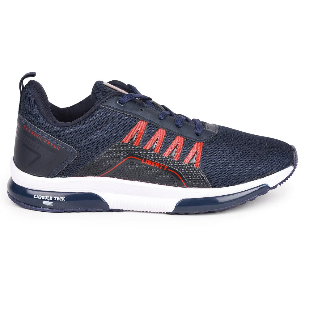 Force 10 Men Navy Blue Sports Running Shoes(GOLFER) evening - wear shoes