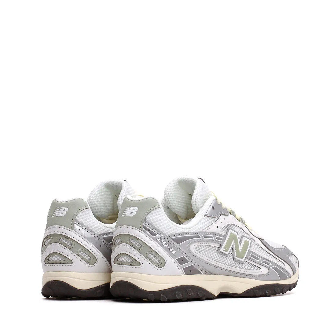 New Balance Unisex 204L Silver Metallic Garter Snake U204LSWB Multi Surface Traction Foot Security