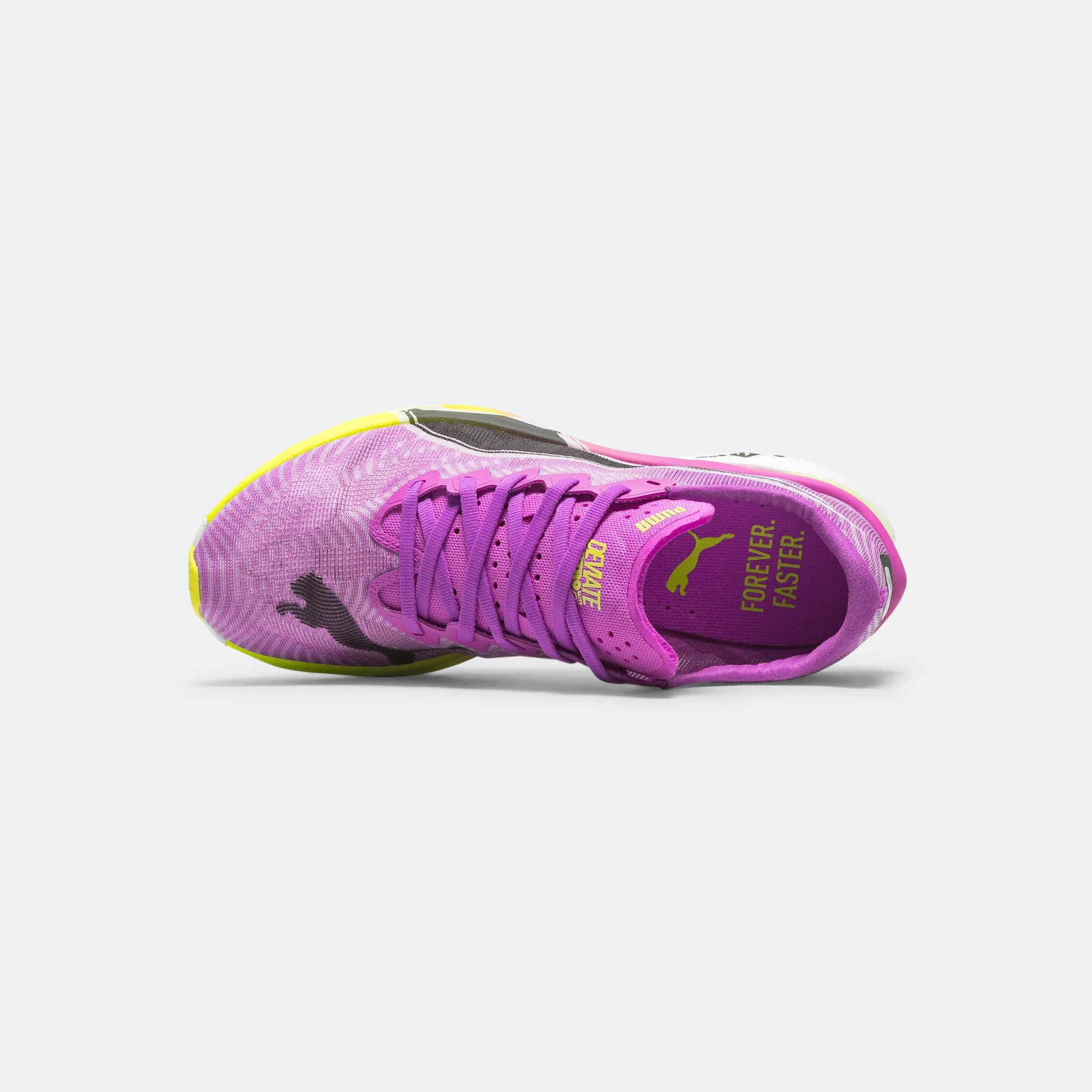 Womens Deviate NITRO Elite 3 - Pure Magenta/Yellow Alert Hardwearing