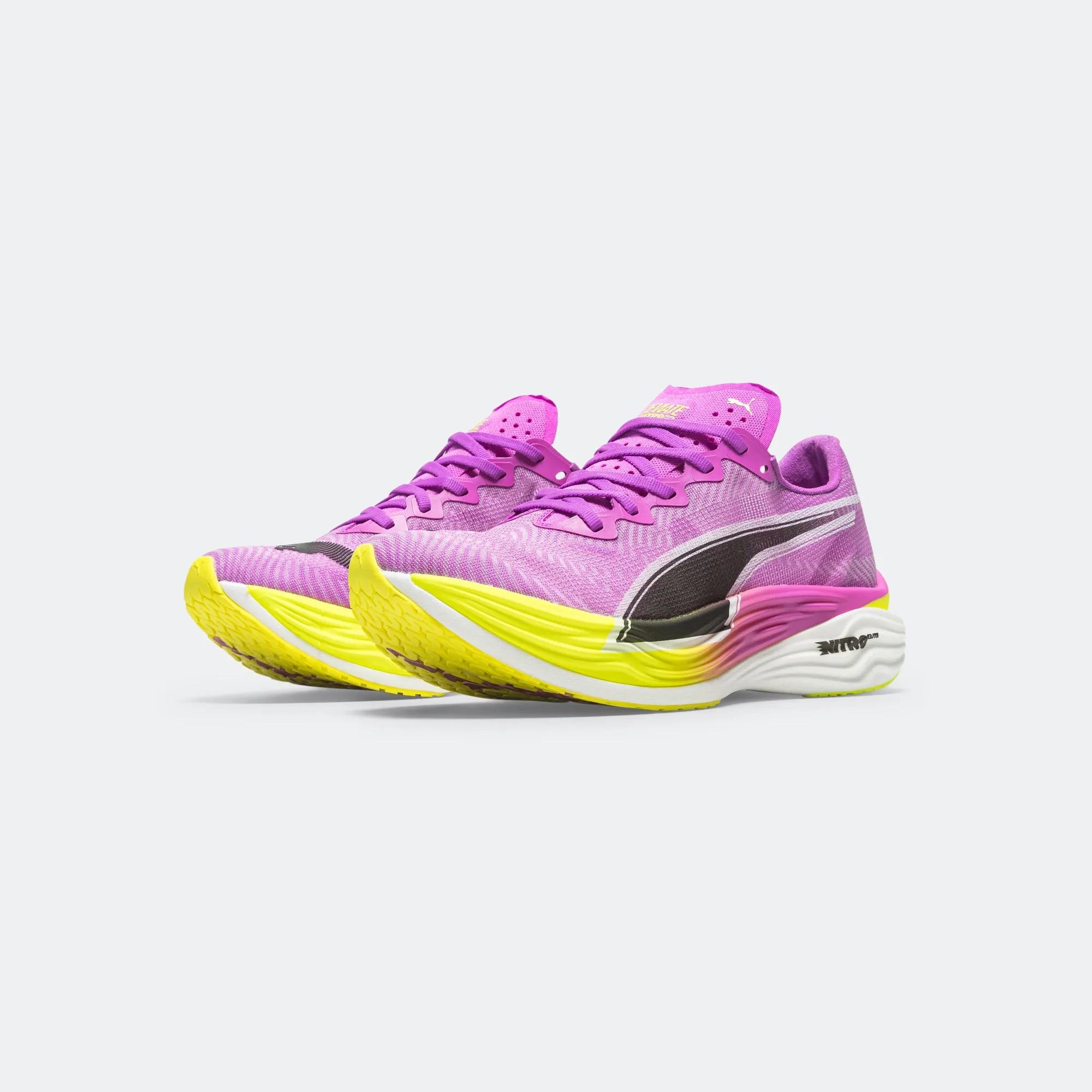 Go Light Womens Deviate NITRO Elite 3 - Pure Magenta/Yellow Alert