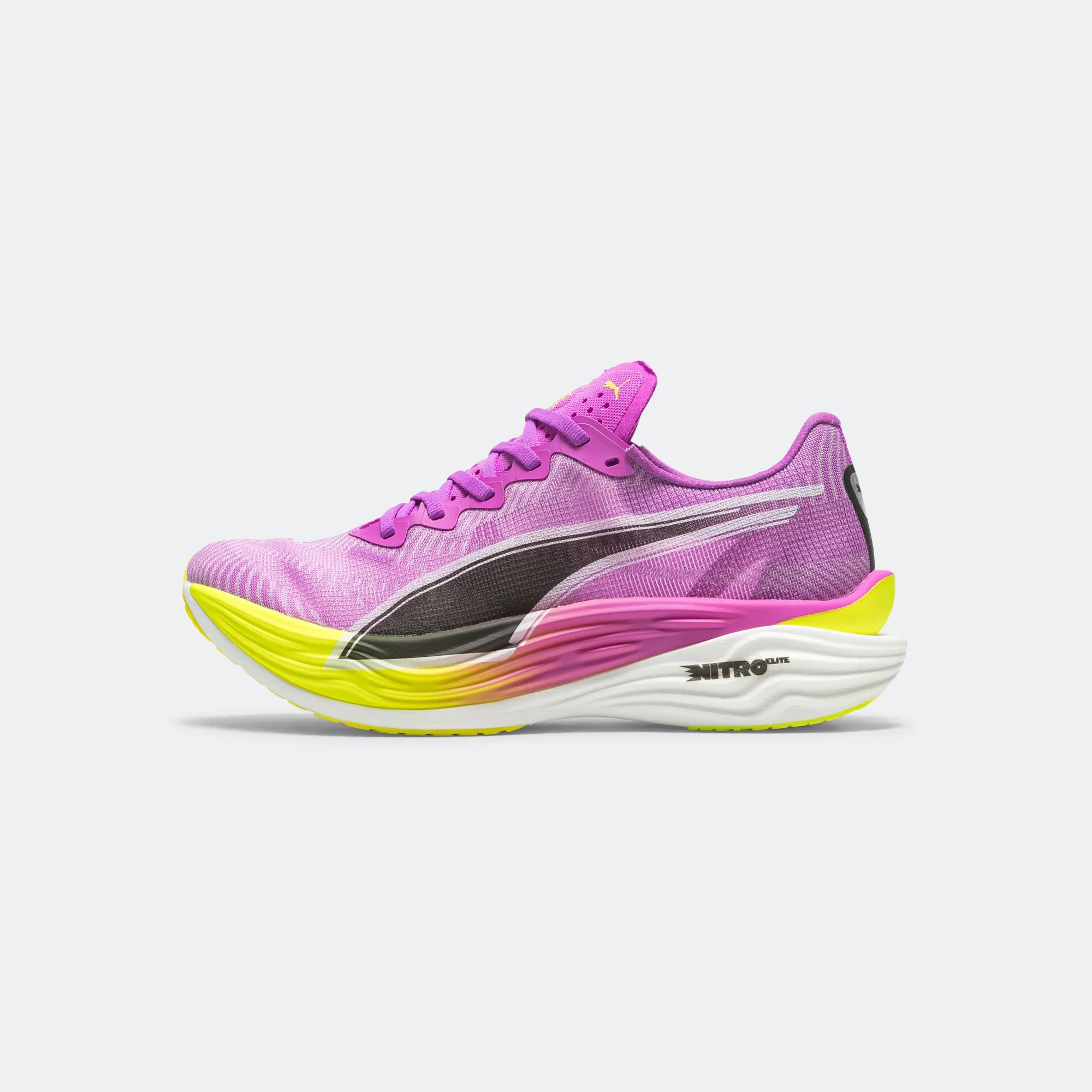 Cat Stroll Womens Deviate NITRO Elite 3 - Pure Magenta/Yellow Alert