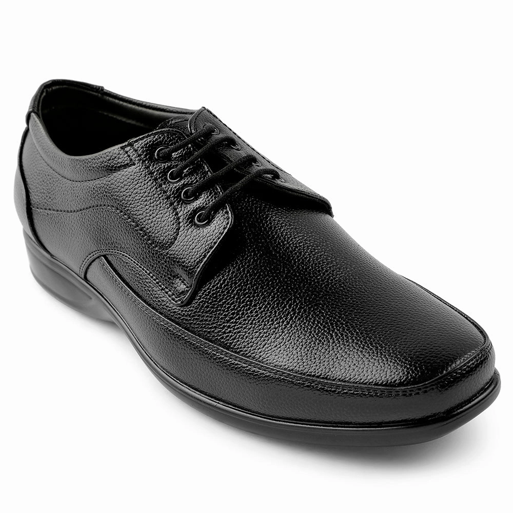 Fortune Black Lacing Formal Derby Shoes For Men HML-5E By Liberty Neutral Comfort Sophisticated Look