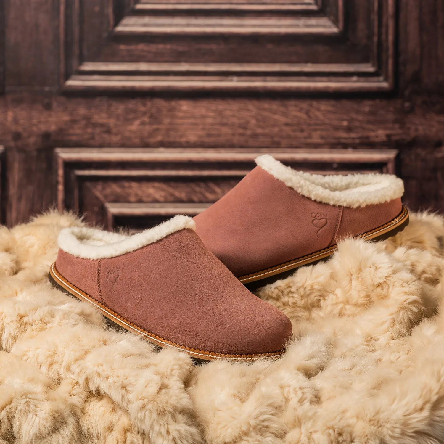 Follow Hike Snug: Rose Suede & Wool