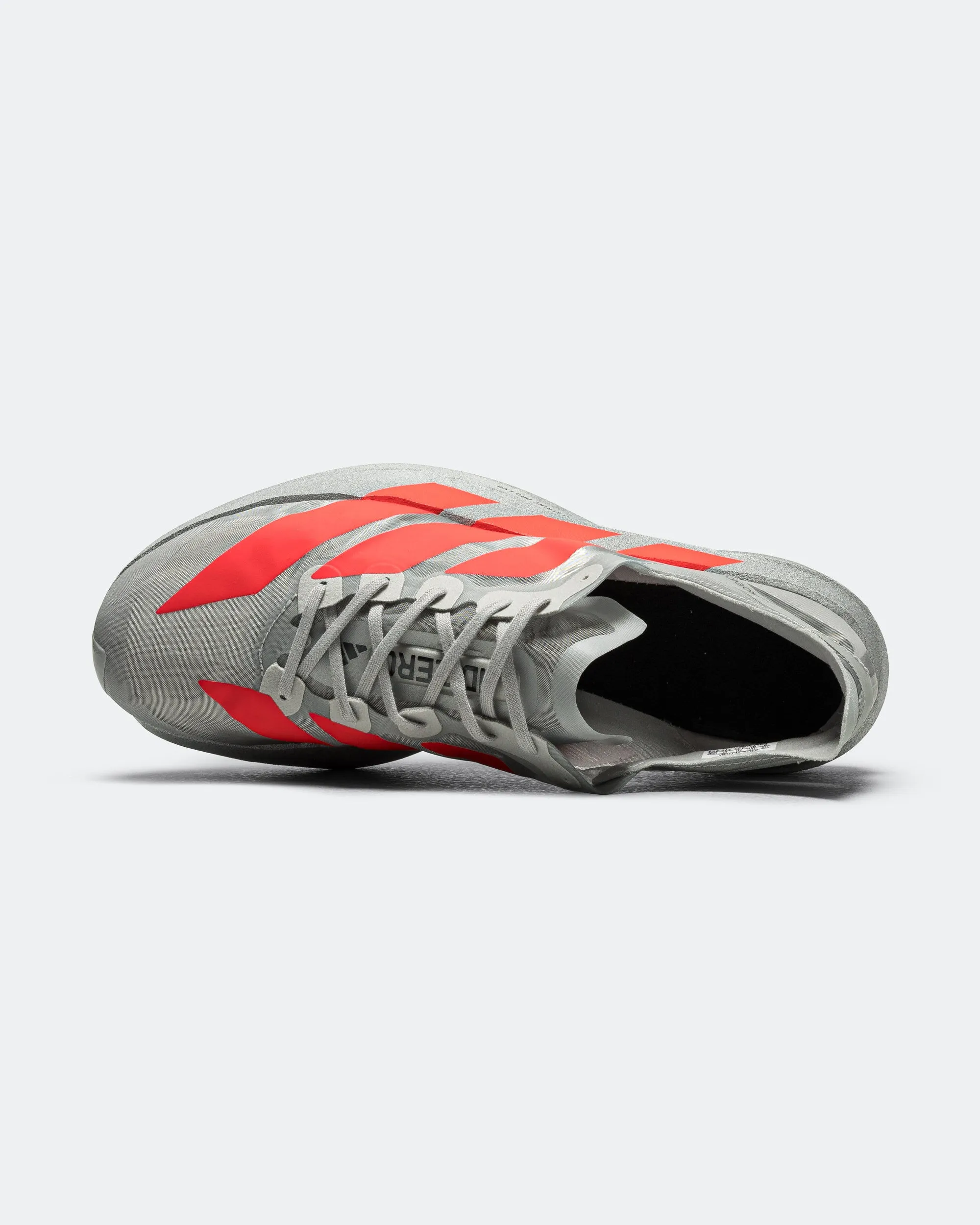 Adizero Adios Pro Evo 2 - Silver Metallic/Lucid Red-Grey Two LaceUp