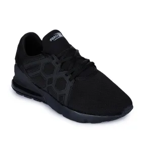 cycling - to - running shoes Ankle Lockdown Force 10 Men's Black Lacing (Dominar-1)