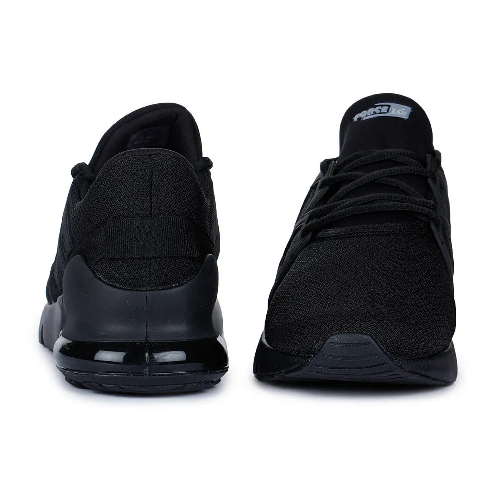 Elastic Midsole Force 10 Men's Black Lacing (Dominar-1)