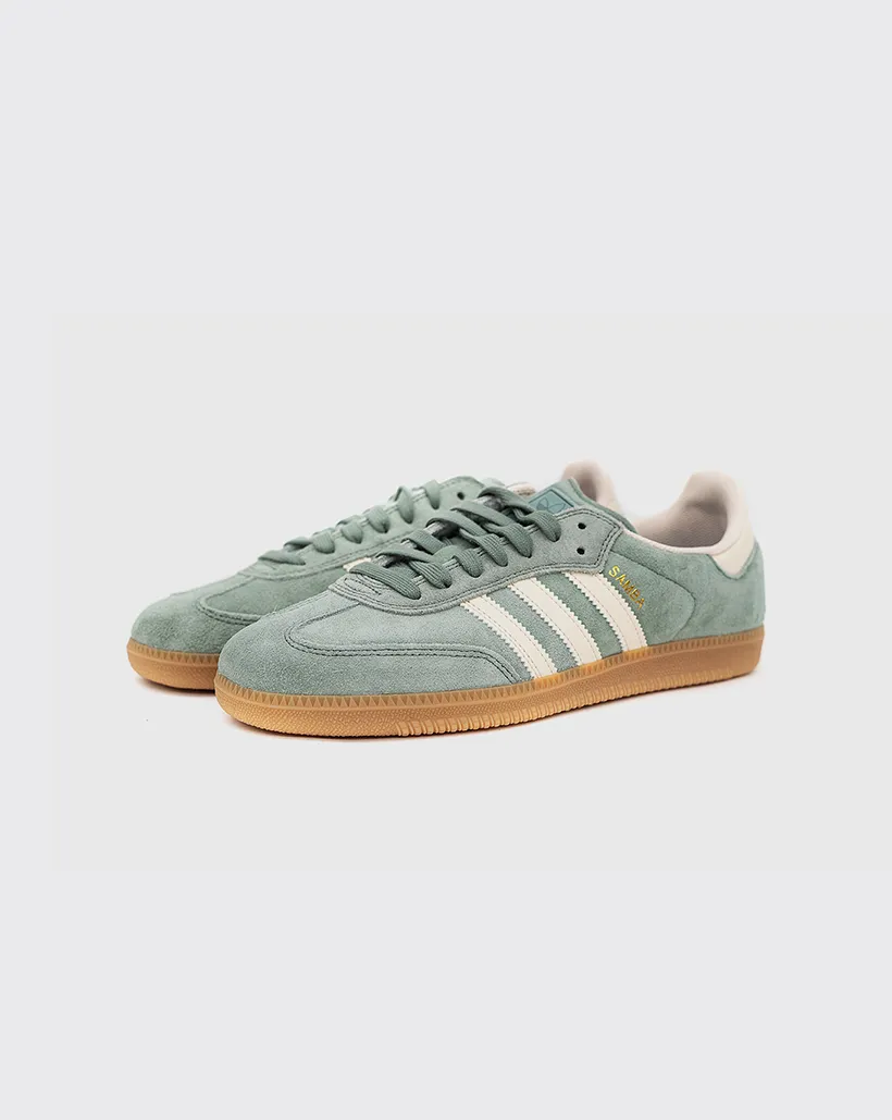 Adidas Samba ADV - Silver Green/White Vine Step Comfort quality