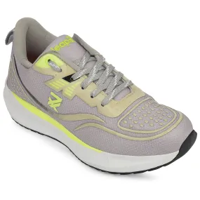 Leap7x Light Grey Sports Lacing Running Shoes For Men GHD-29 By Liberty sports tops