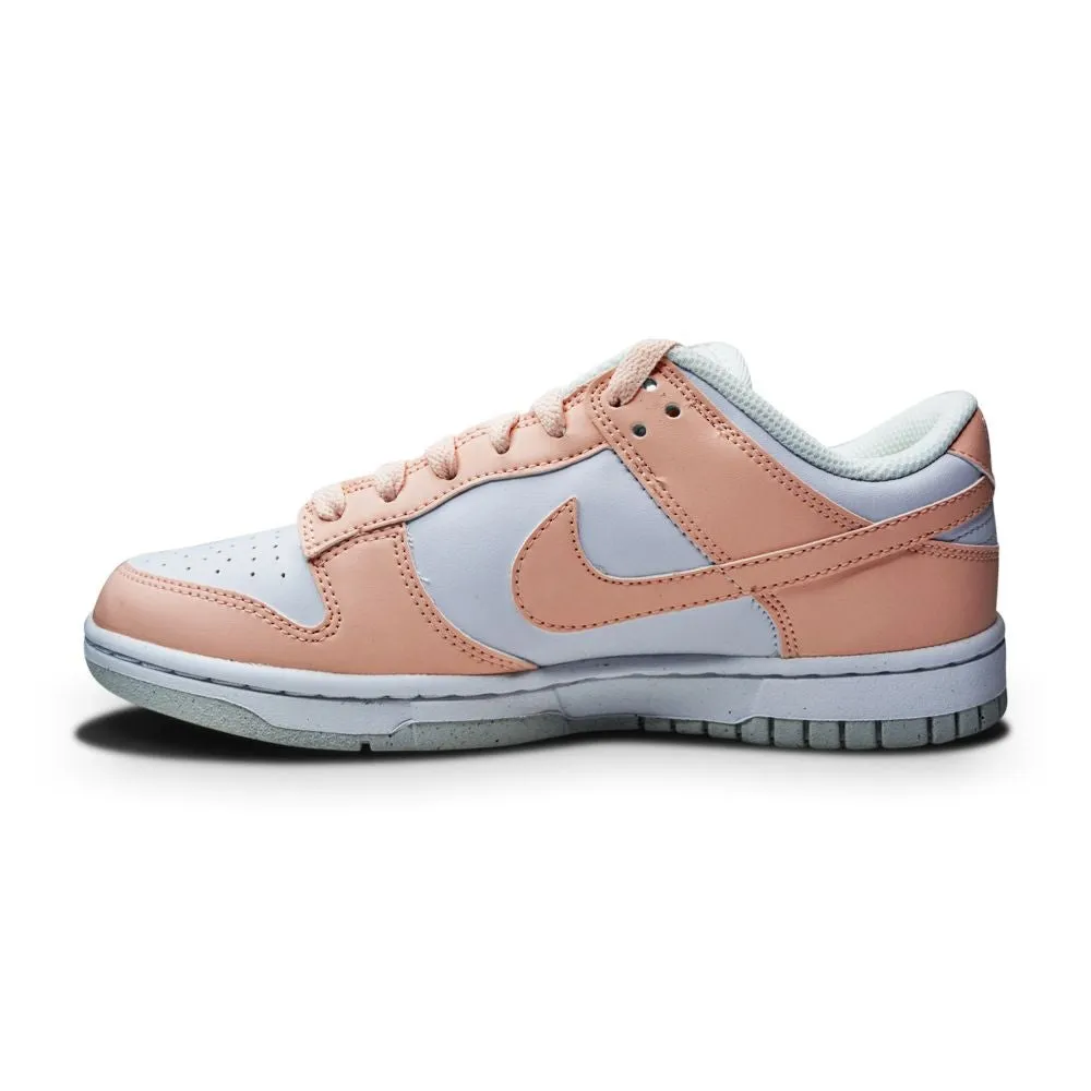 Non Restrictive Upper Wide fit Womens Nike Dunk Low Next Nature - DD1873 100 - White Pale Coral