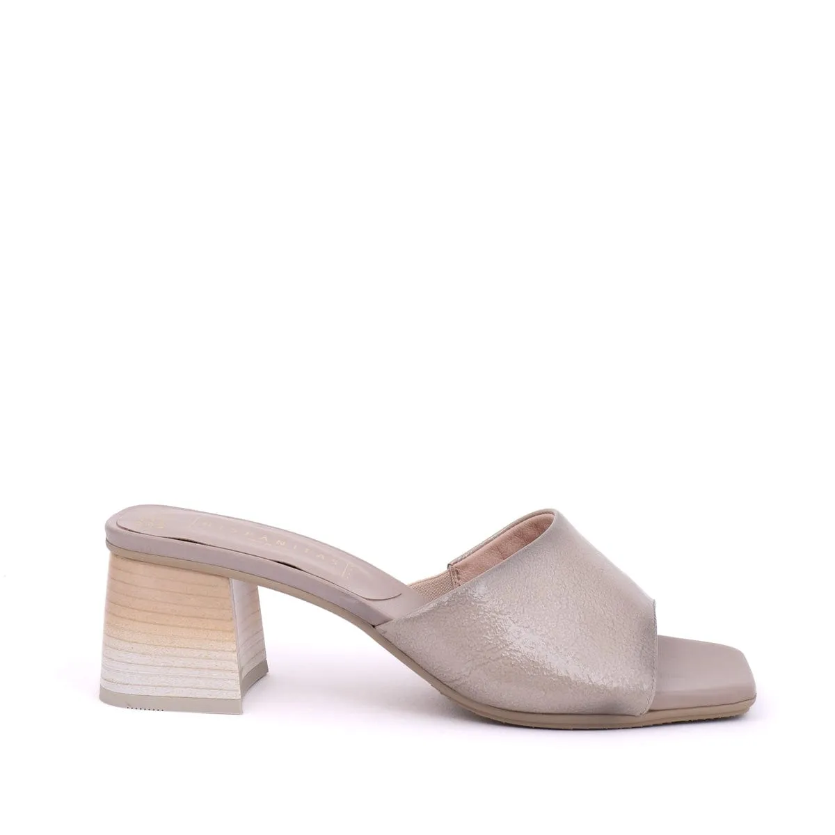 SANTI Light Taupe Patent Easy Days