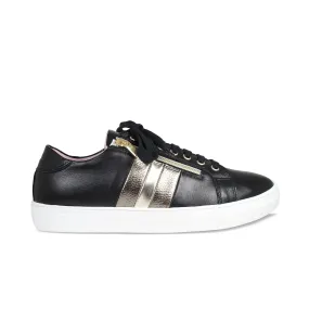 Sprint: Black Leather & Metallic Comfort Guarantee