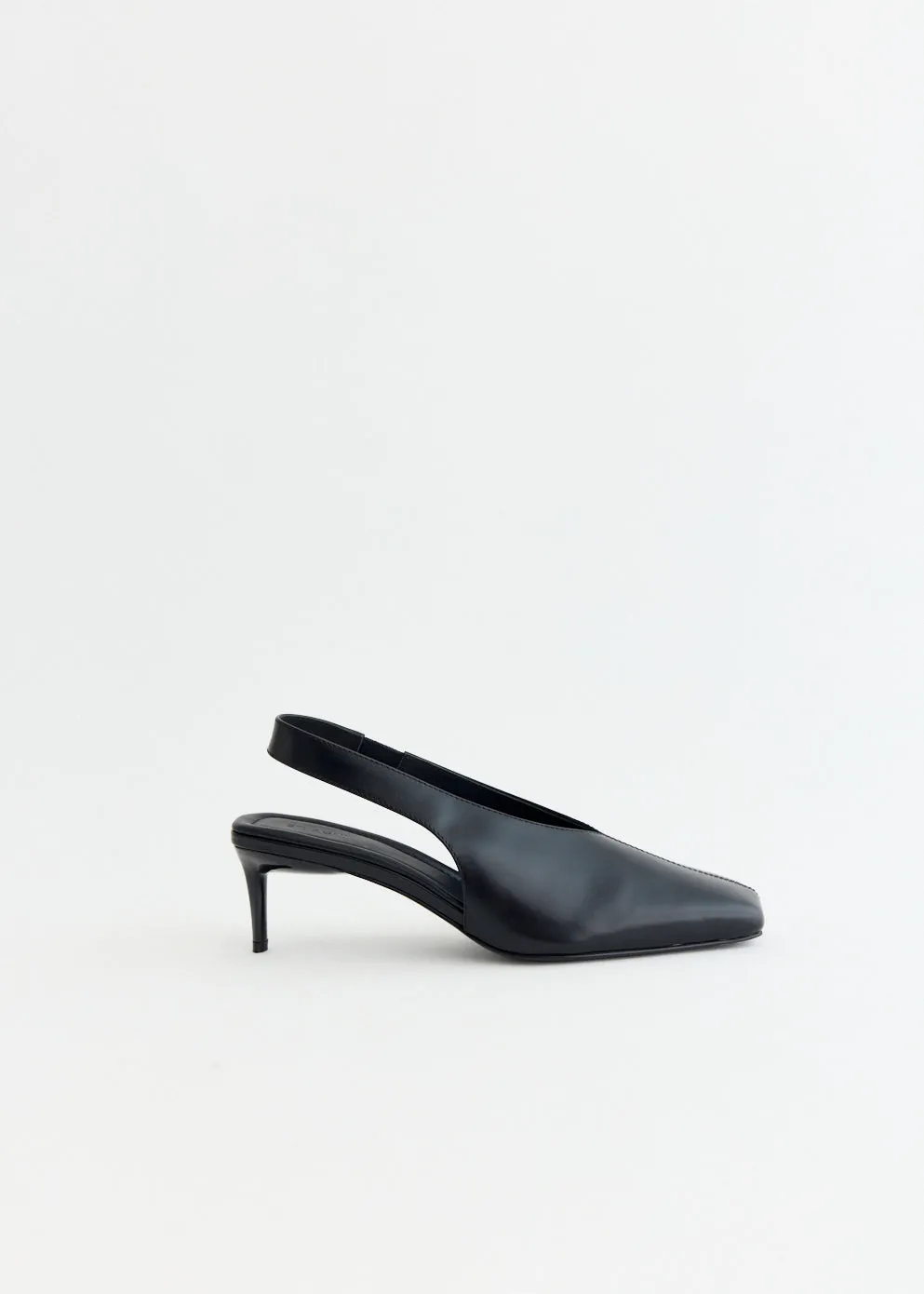 Square Toe Sling Back Heel Easy Movement