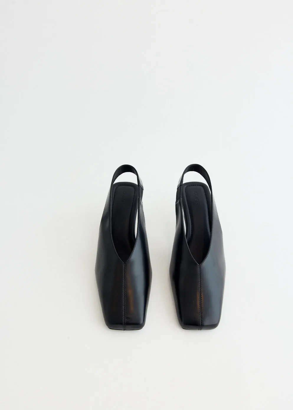 Square Toe Sling Back Heel Steady Motion