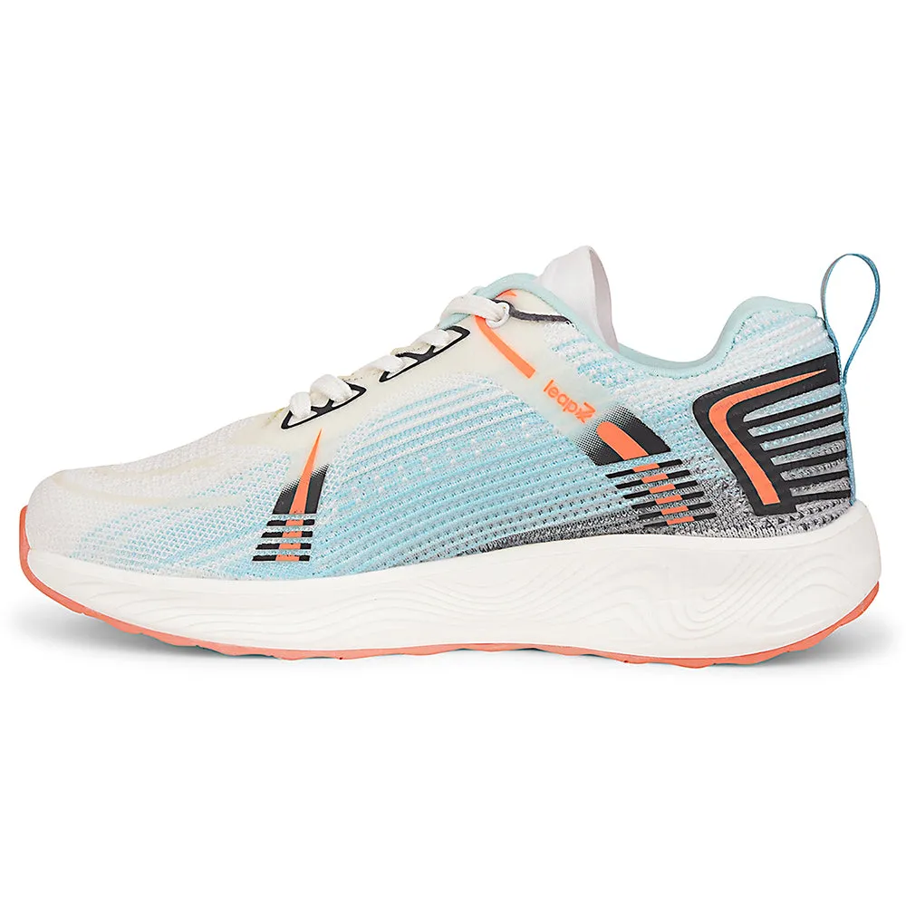 Leap7x Green Sports Lacing Running Shoes For Women STELLA By Liberty park shoes