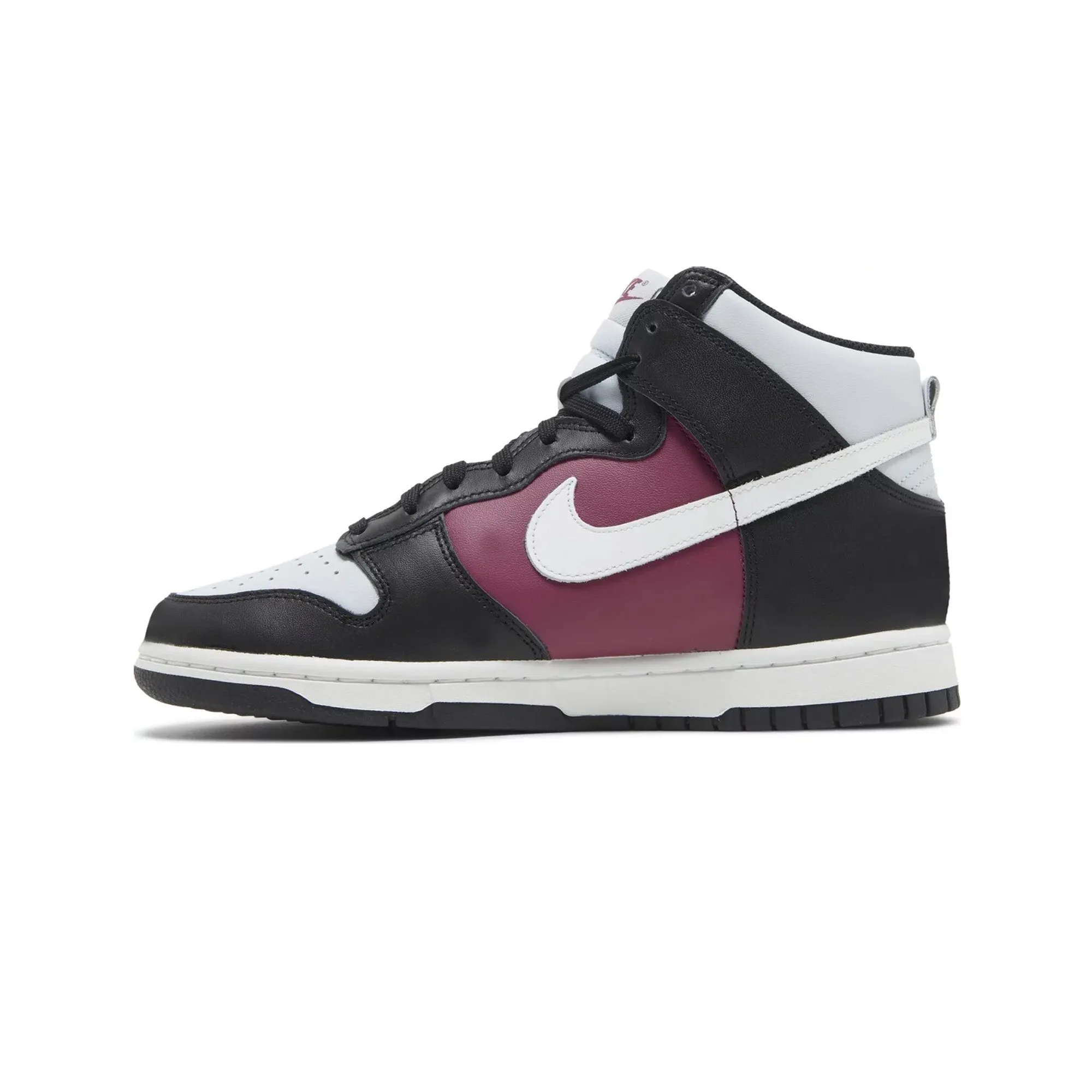 Grip Flow Stylish Option Nike Dunk High 'Black Rosewood Pure Platinum' Women's