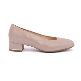 21838 Sand Shimmer Toe Cap