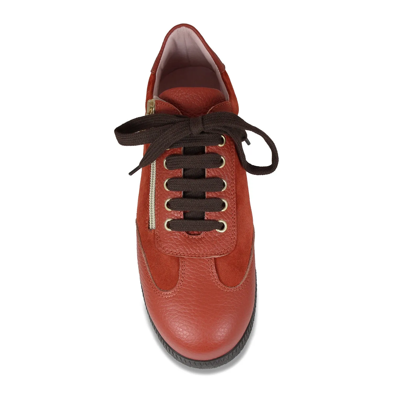 Pixie: Cinnamon Suede Eco Material Quick Hike