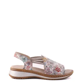 29005 Taupe Mosaic Slide On Boho Mood