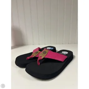 Sandals Flip Flops By Yellow Box In Pink, Size: 6 Modern Twist