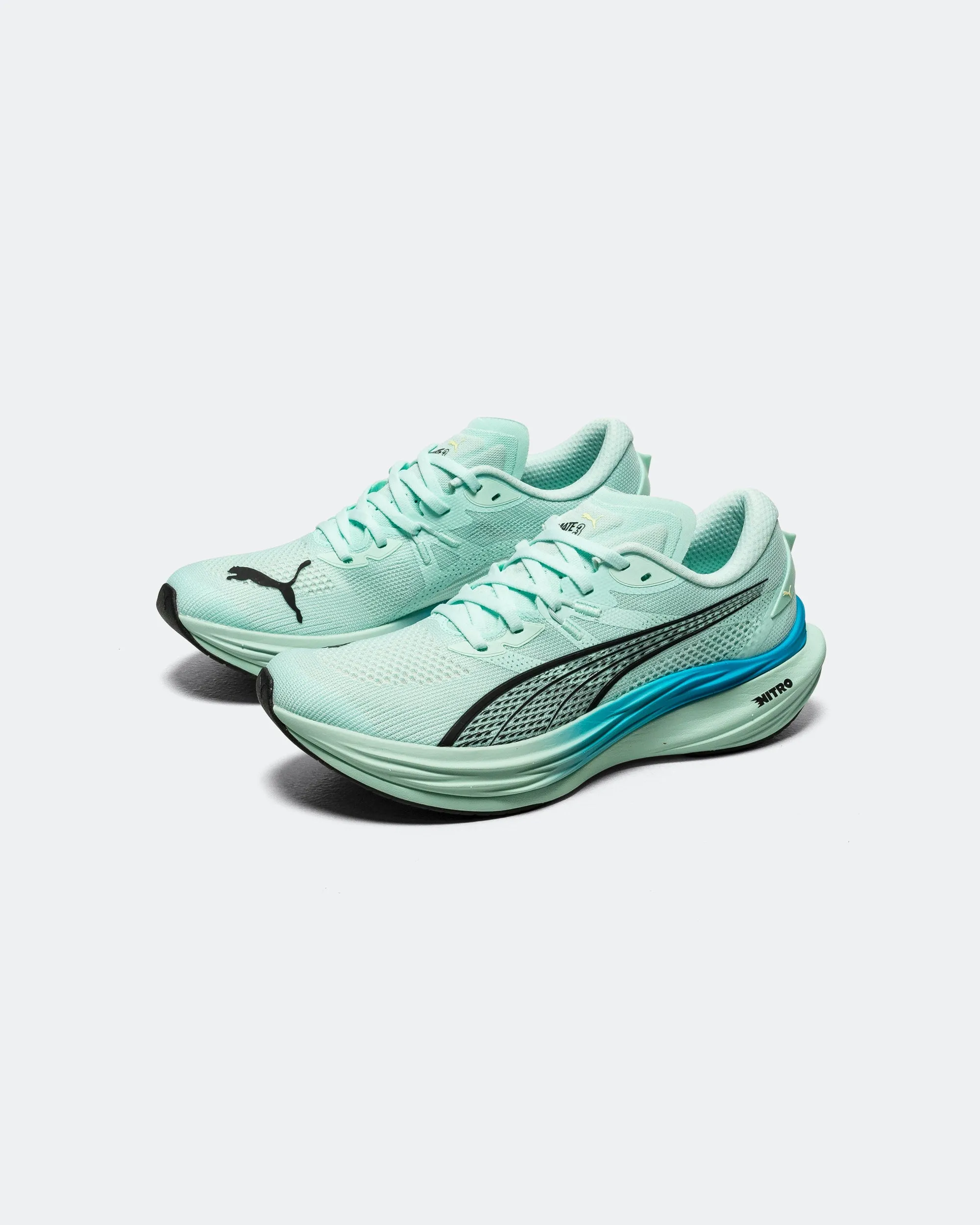 Mens Deviate NITRO 3 - Mint Melt/Speed Blue Ergo Build Tight Fit