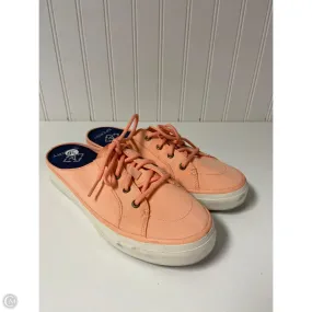 Mood Fit Shock Absorption Layer Shoes Flats By Sperry In Peach, Size: 8.5