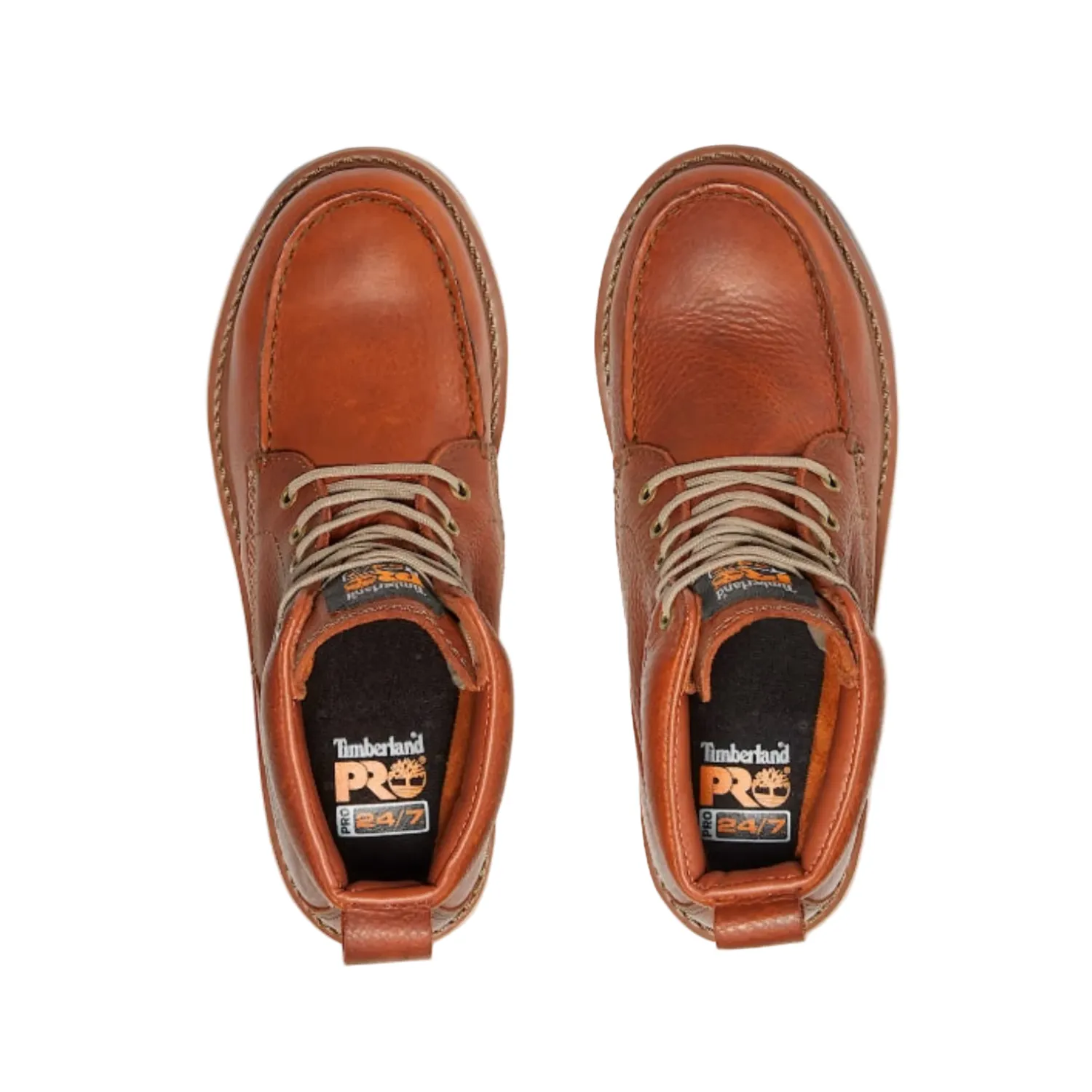 Work Look Modern Feel Timberland PRO Men's  6" Wedge Moc Toe Work Boot